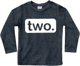2nd Birthday Shirt boy 2 Year Old Toddler Kids Outfit Second Two t-Shirt Party