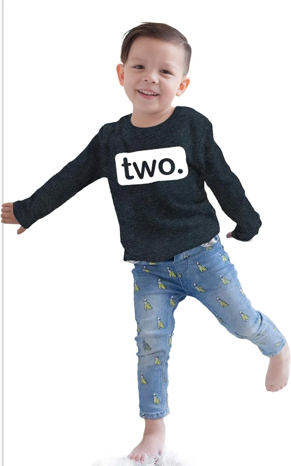 2nd Birthday Shirt boy 2 Year Old Toddler Kids Outfit Second Two t-Shirt Party
