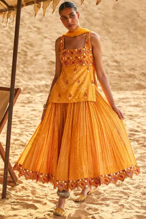 Banjaran Ghaghri With Kurti & Dupatta