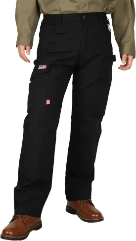 BOCOMAL FR Pants Cargo Pockets Lightweight 100% C Rip Stop Water Repellent Finish Flame Resistant Jeans Regular Fit