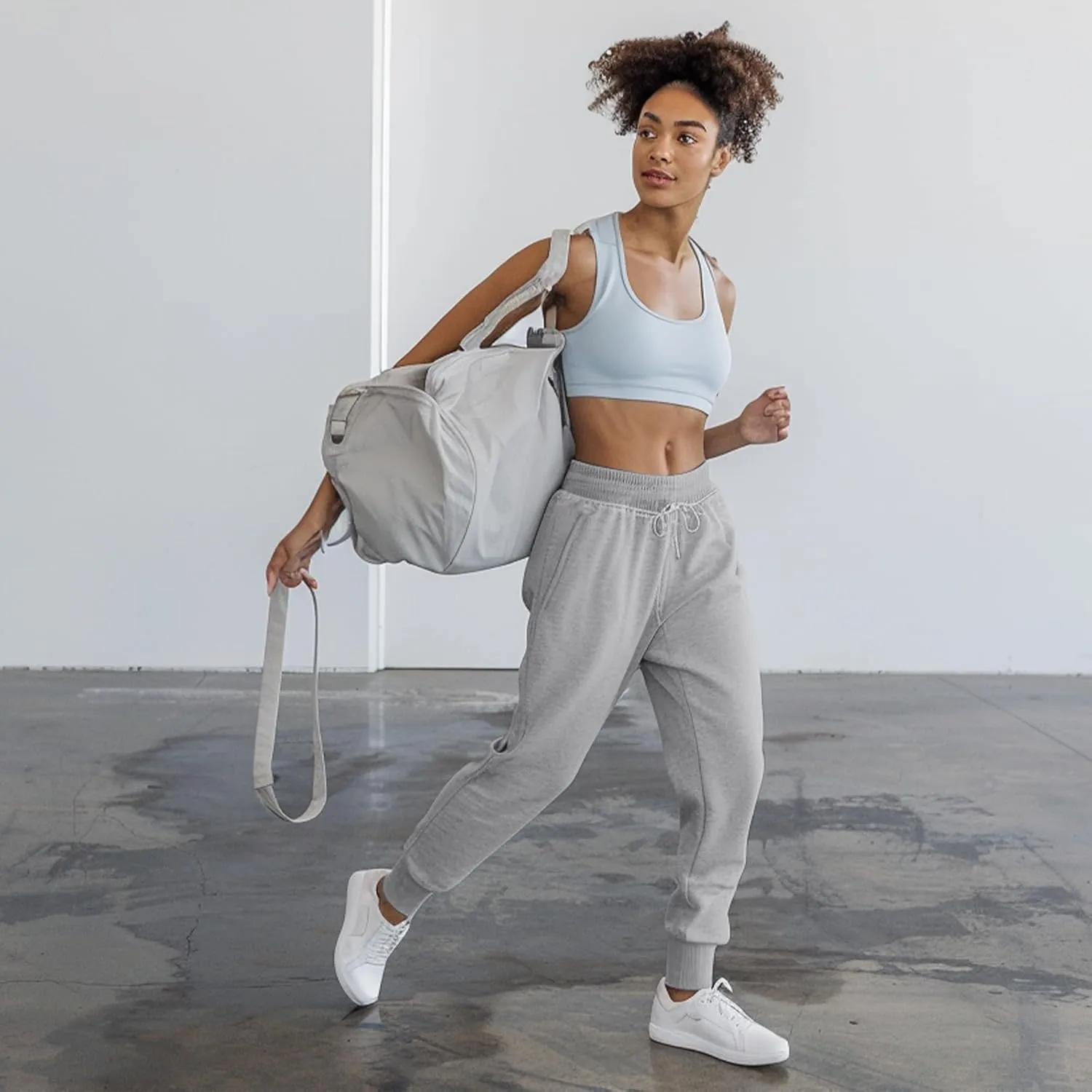 CAMPSNAIL Joggers for Women with Pockets - Womens Sweatpants Yoga Lounge Relaxed-fit Pants for Workout Running
