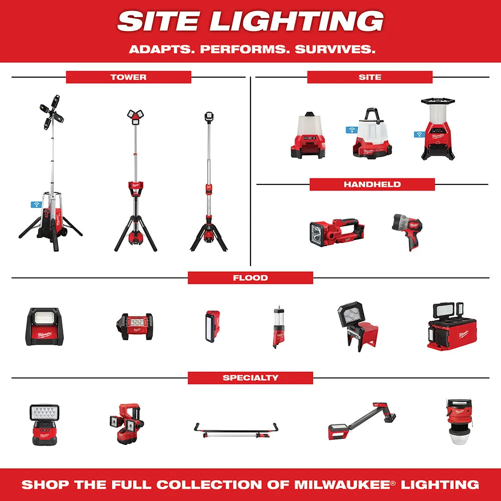 Milwaukee 2156-AC  RADIUS LED 130w Temporary Site Light