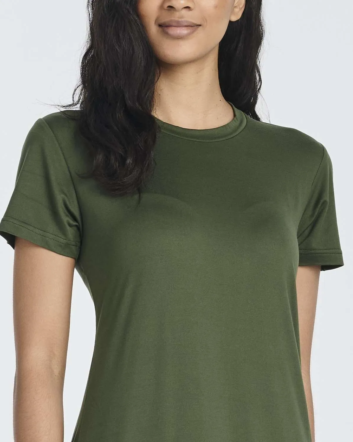 Real Essentials 3 Pack Women’s Casual Short Sleeve Maxi T-Shirt Summer Dress with Slit & Pockets (Available in Plus Size)