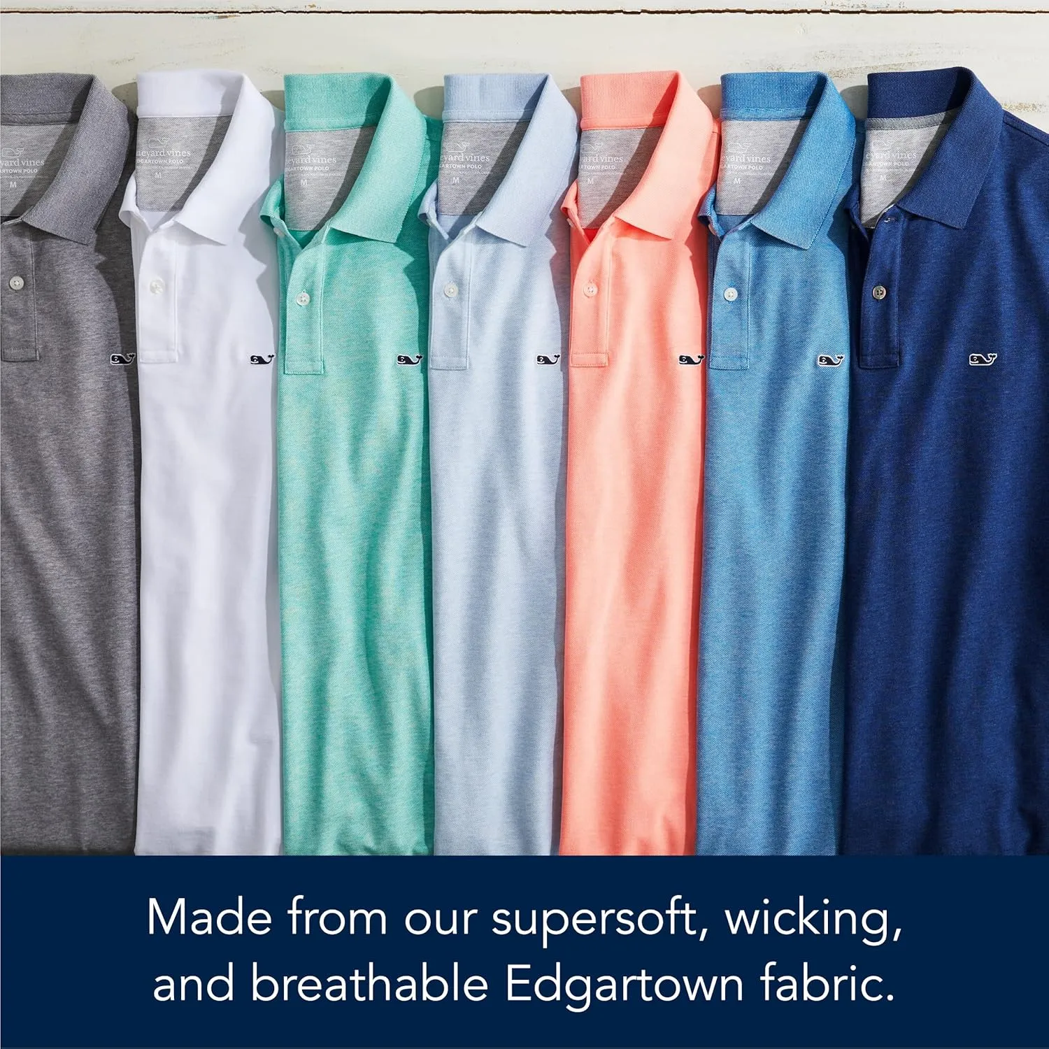 vineyard vines Men's Edgartown Pique Polo